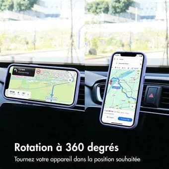 Telefonihoidik autosse Accezz, MagSafe-ühilduv, ventilatsioonirestile 4