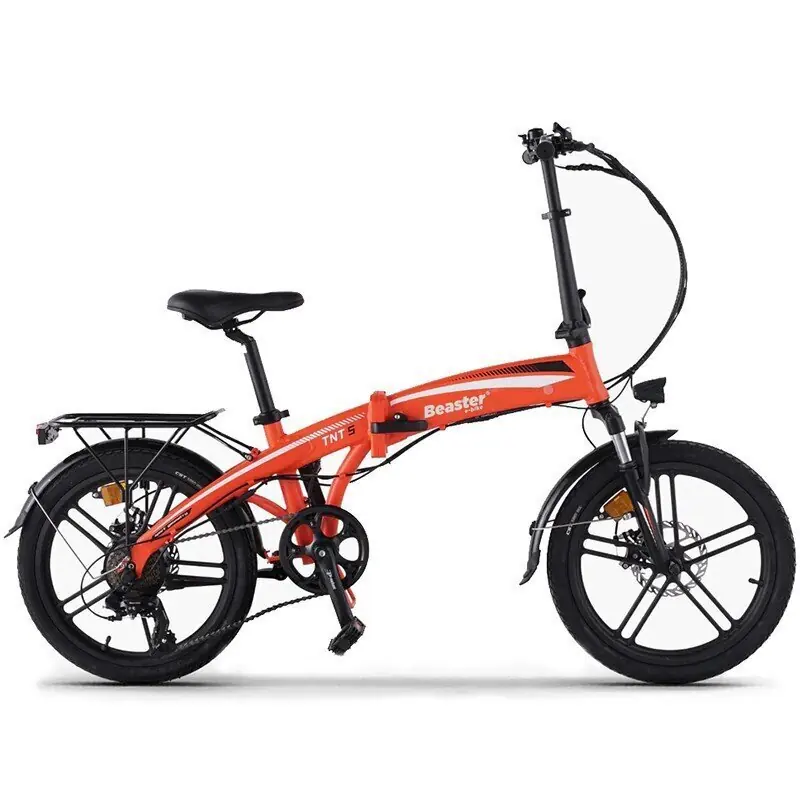 Beaster BS29B 20" – kokkupandav elektriratas, oranž