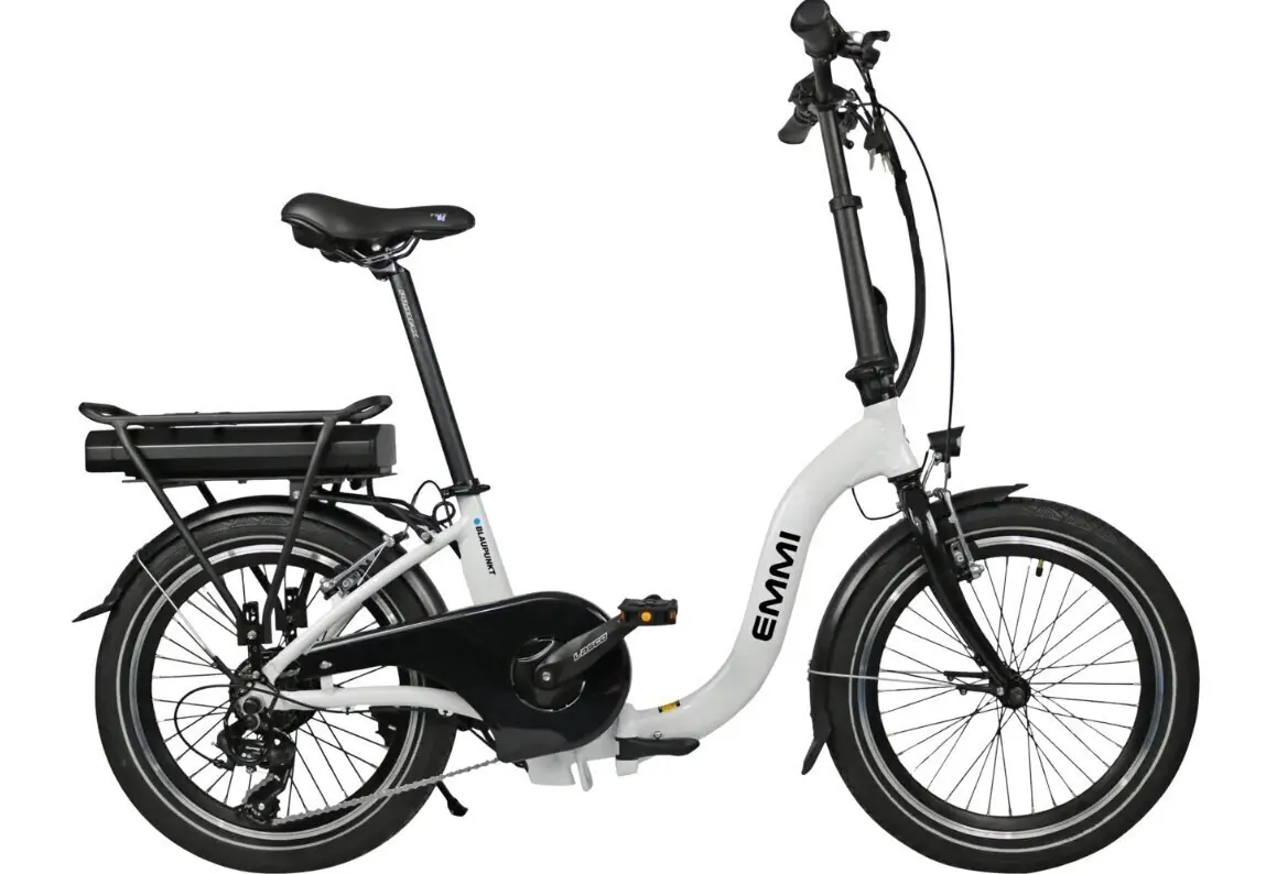 Blaupunkt Emmi 20" – vélo électrique pliant, blanc 5