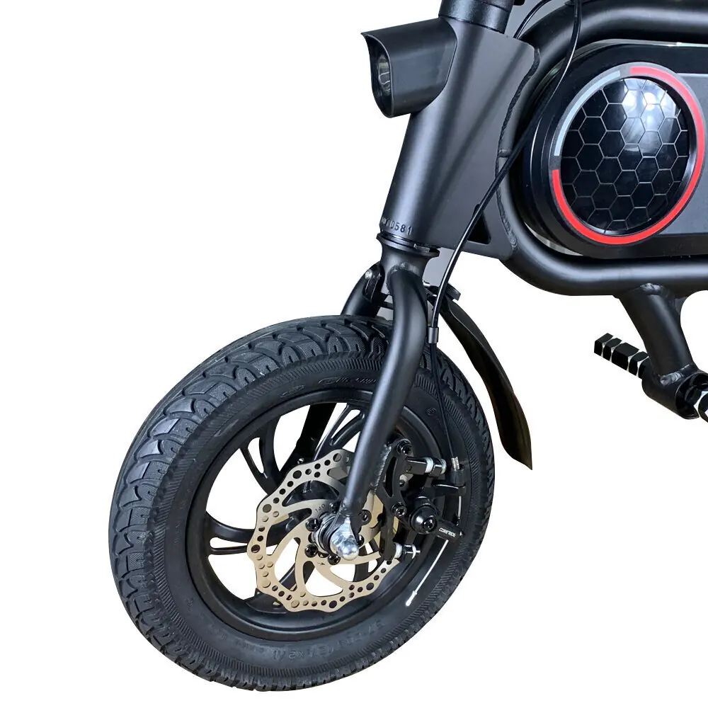 Cityway Milo 12" – kokkupandav elektrisõiduk, must 5
