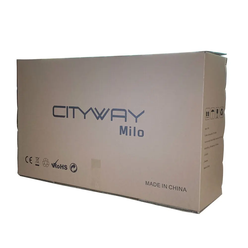 Cityway Milo 12" – kokkupandav elektrisõiduk, must 8
