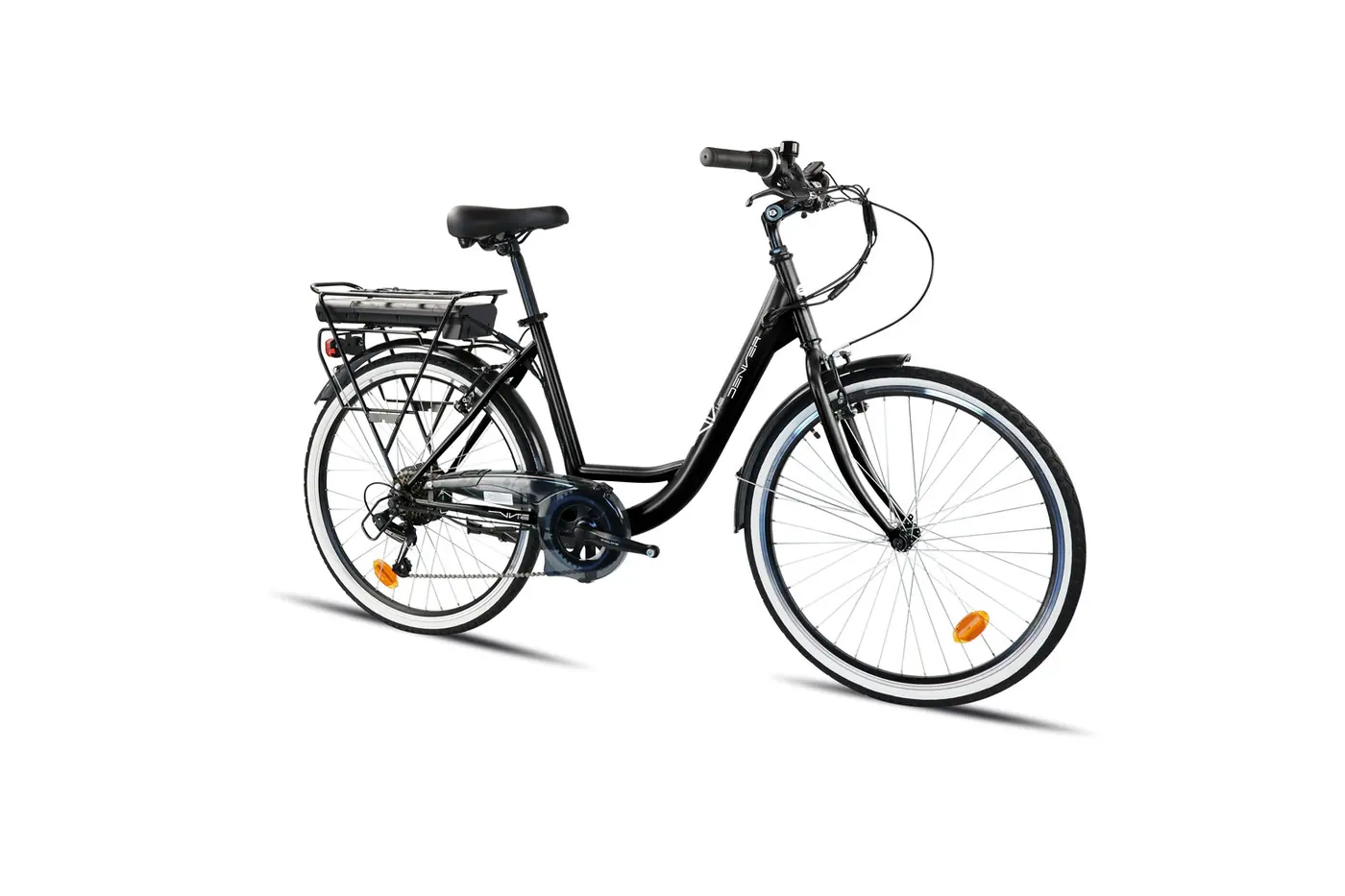 Denver E-4000 26" – electric city bike, black 6