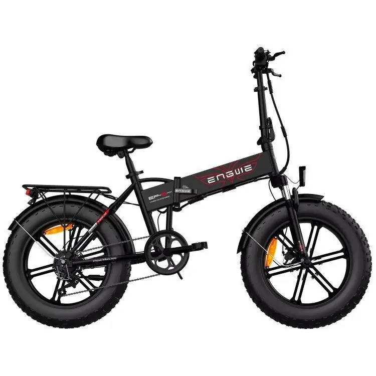 Engwe EP-2 PRO 20" – kokkupandav fatbike-elektrisõiduk, must