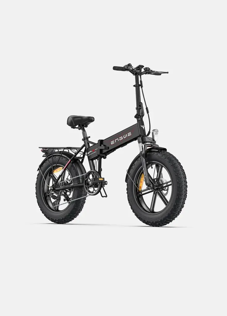 Engwe EP-2 PRO 20" – kokkupandav fatbike-elektrisõiduk, must 3