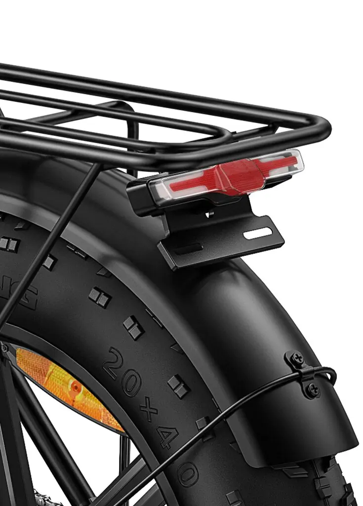 Engwe EP-2 PRO 20" – kokkupandav fatbike-elektrisõiduk, must 5