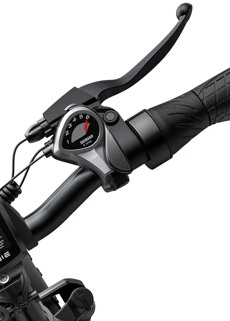 Engwe EP-2 PRO 20" – kokkupandav fatbike-elektrisõiduk, must 6