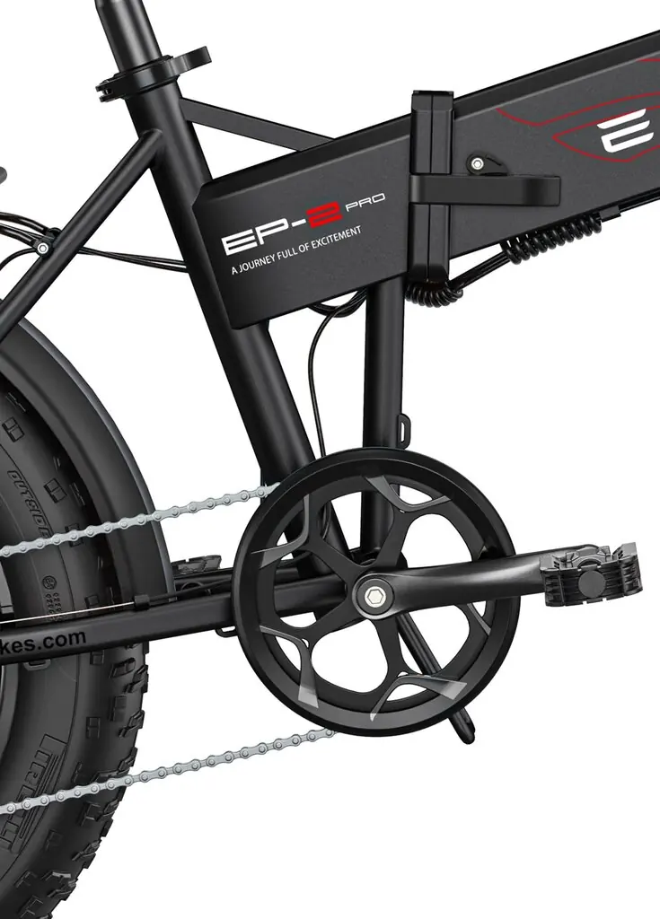 Engwe EP-2 PRO 20" – kokkupandav fatbike-elektrisõiduk, must 7
