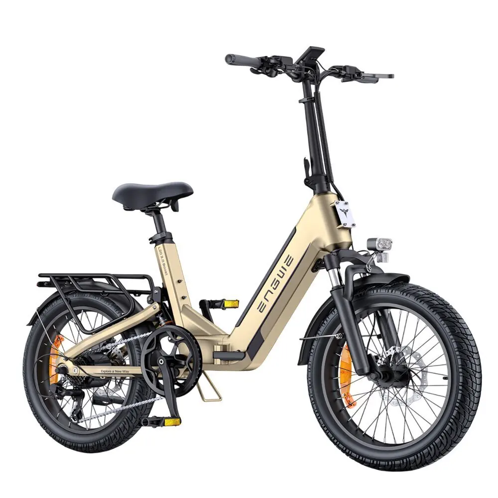 Engwe L20 3.0 Boost 20" – kokkupandav elektriratas, kuldne (šampanja)