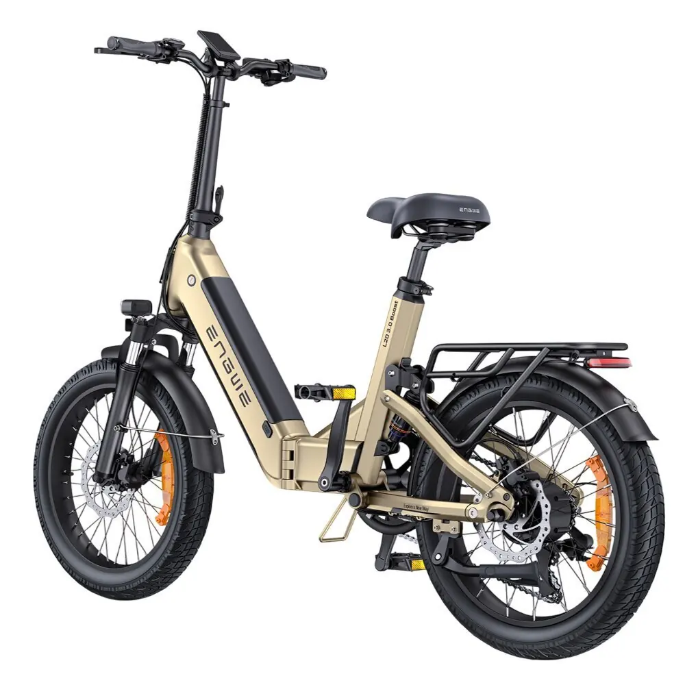 Engwe L20 3.0 Boost 20" – kokkupandav elektriratas, kuldne (šampanja) 3