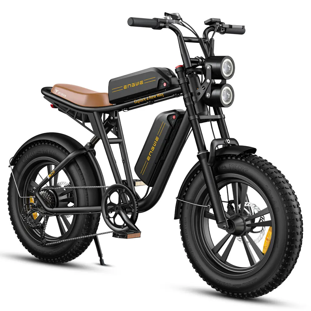 Engwe M20 20" – fatbike-elektrisõiduk, must 2