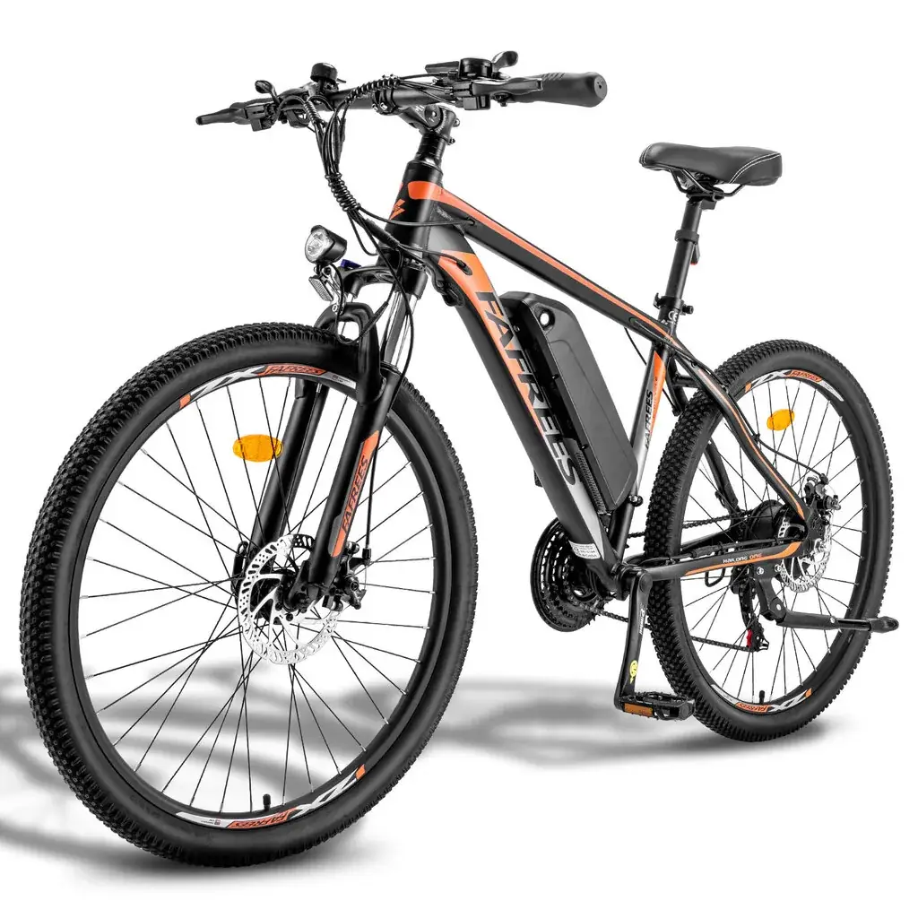 Fafrees Hailong One 26" – maastiku-elektrisõiduk, must/oranž 2