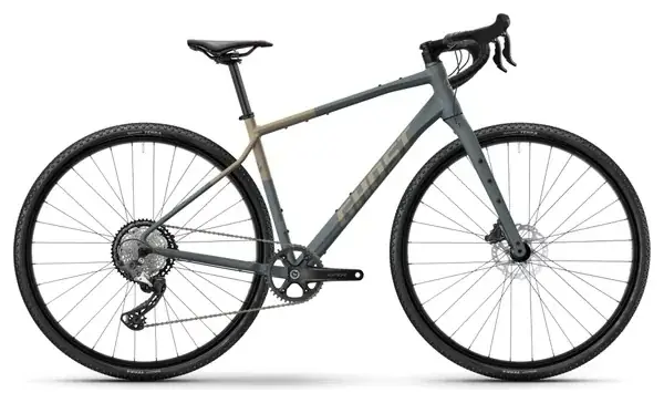 Gravel-ratas Ghost Asket, alumiinium/süsinikkahvel, slate blue/sandstone – L