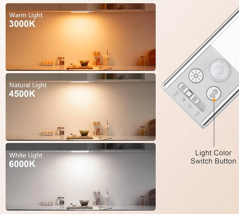 Liikumisanduriga LED-kapivalgusti Gritin, 84 LED, laetav, 2 tk 3