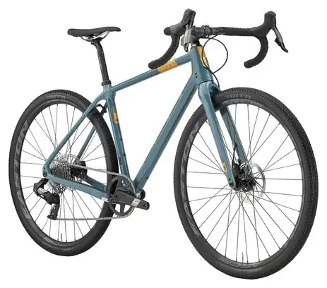 Gravel Kona Libre CR carbone, SRAM Apex AXS, bleu – 56 2