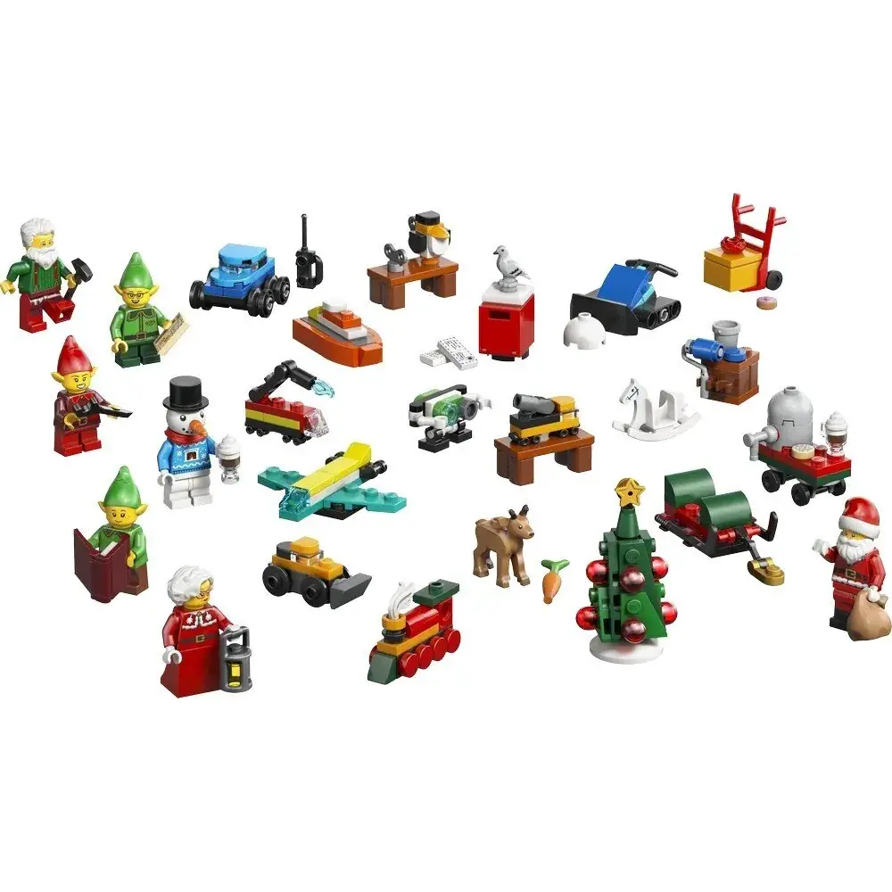 LEGO® City 60510 advendikalender 2026 – Jõuluvana töötuba 2