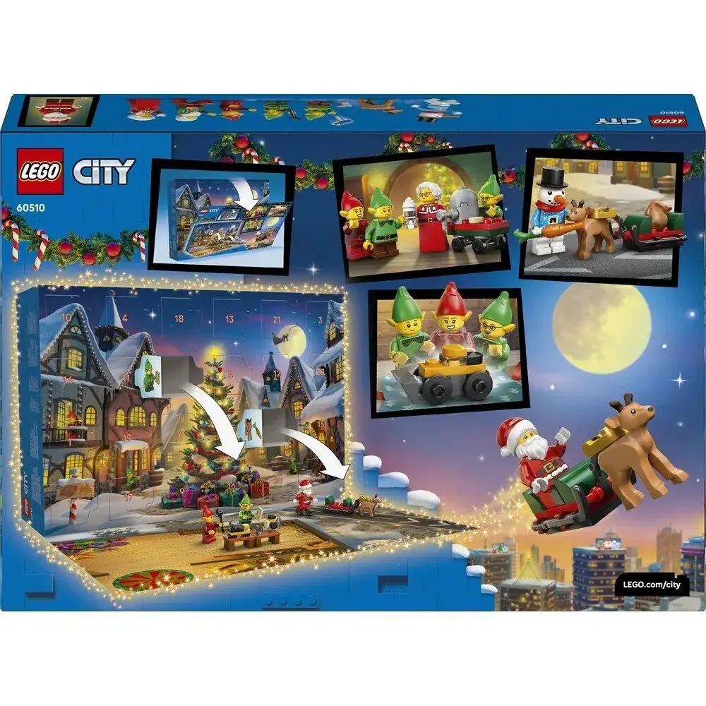 LEGO® City 60510 advendikalender 2026 – Jõuluvana töötuba 3