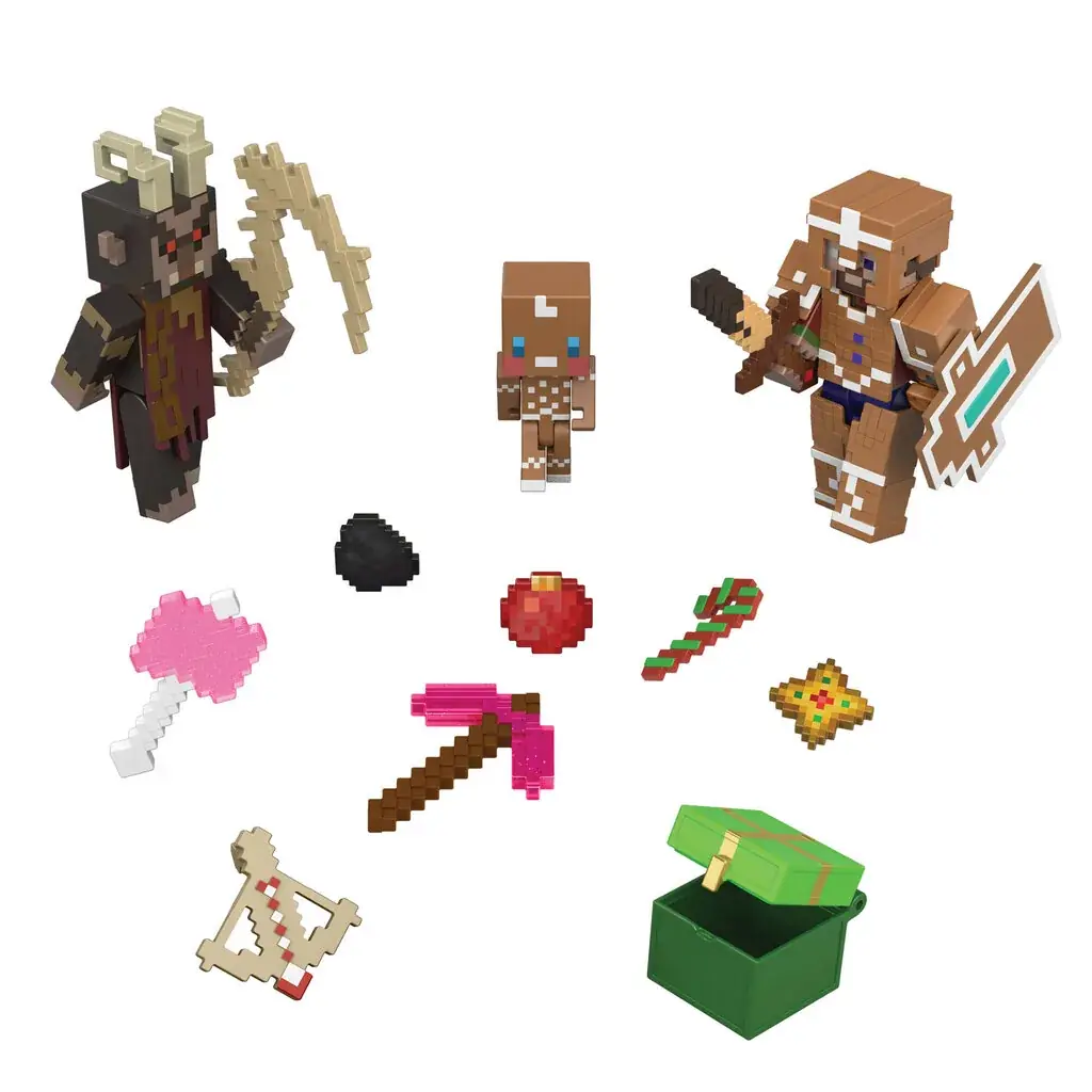 Minecraft advendikalender mängufiguuridega Mattel JMP70, 24 osa 7