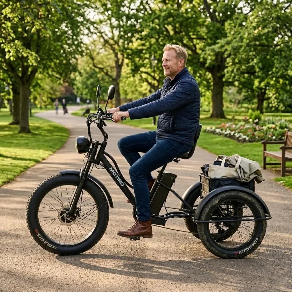 Motiro M36 24"/20" – kolmerattaline elektrisõiduk, must 6