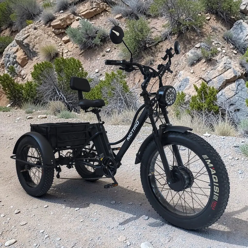 Motiro M36 24"/20" – kolmerattaline elektrisõiduk, must 7
