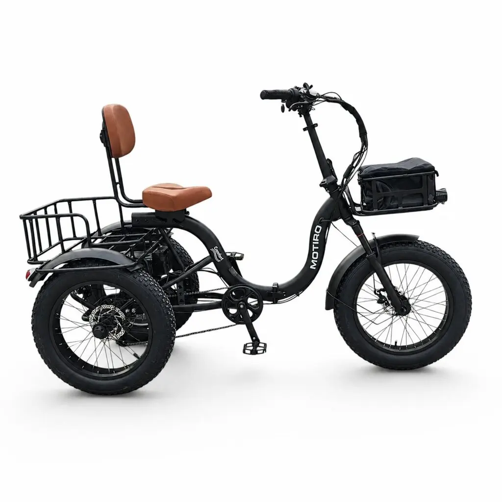 Motiro M6 20" – tricycle électrique, noir 4