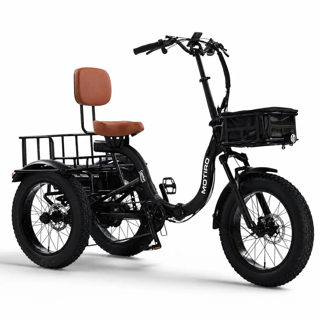 Motiro M6 20" – tricycle électrique, noir 5