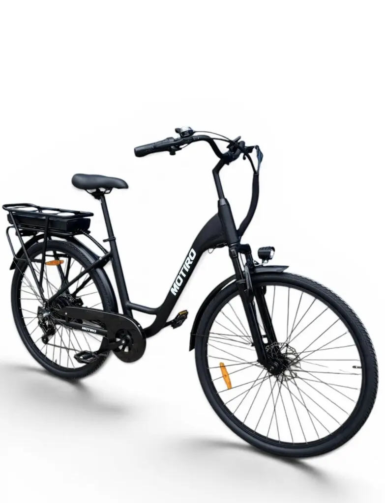 Motiro M9 28" – elektrisõiduk linnaratta stiilis, must 3