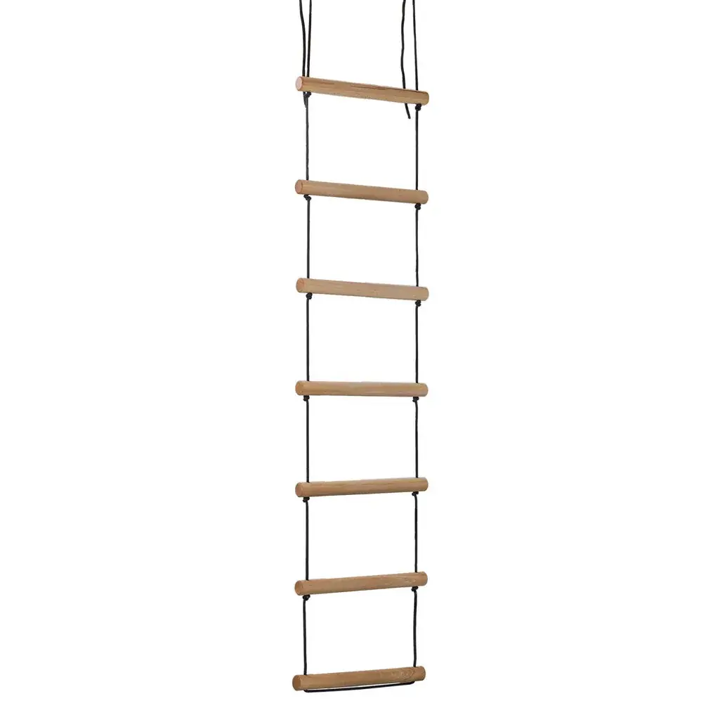 Võimlemisredel MUVV 220 × 80 cm, pöökpuu, lõuatõmbekangi ja rõngastega 6