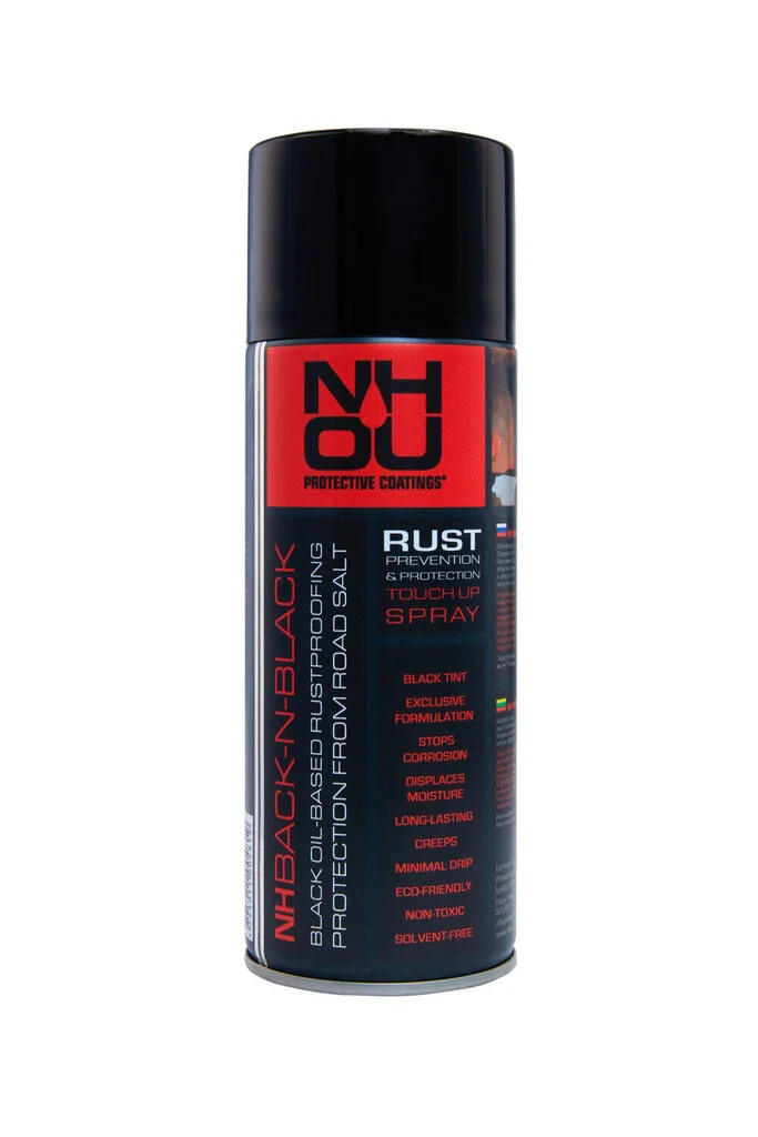 Roostetõrje sprei NHOU Back-N-Black, must, 400 ml