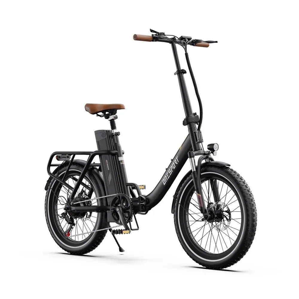 Onesport OT16-2 20" – kokkupandav elektrisõiduk, must 3