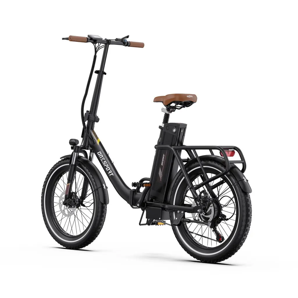 Onesport OT16-2 20" – kokkupandav elektrisõiduk, must 4
