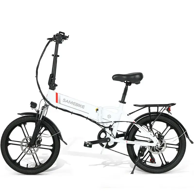 Samebike 20LVXD30-II 20" – kokkupandav elektrisõiduk, valge 2