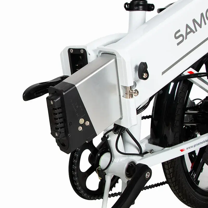 Samebike 20LVXD30-II 20" – kokkupandav elektrisõiduk, valge 6