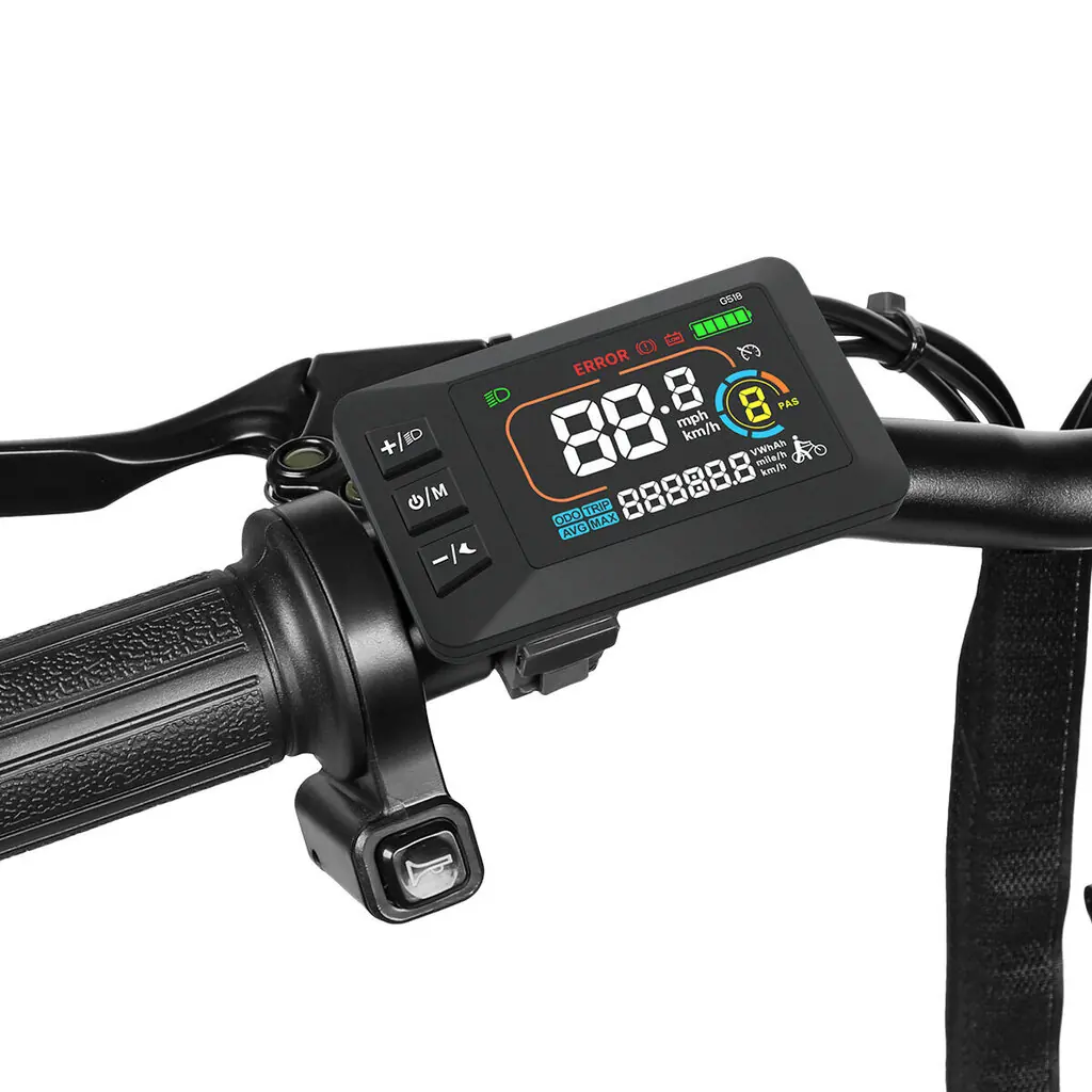 Samebike CY20 20" – kokkupandav elektrisõiduk, tumesinine 6