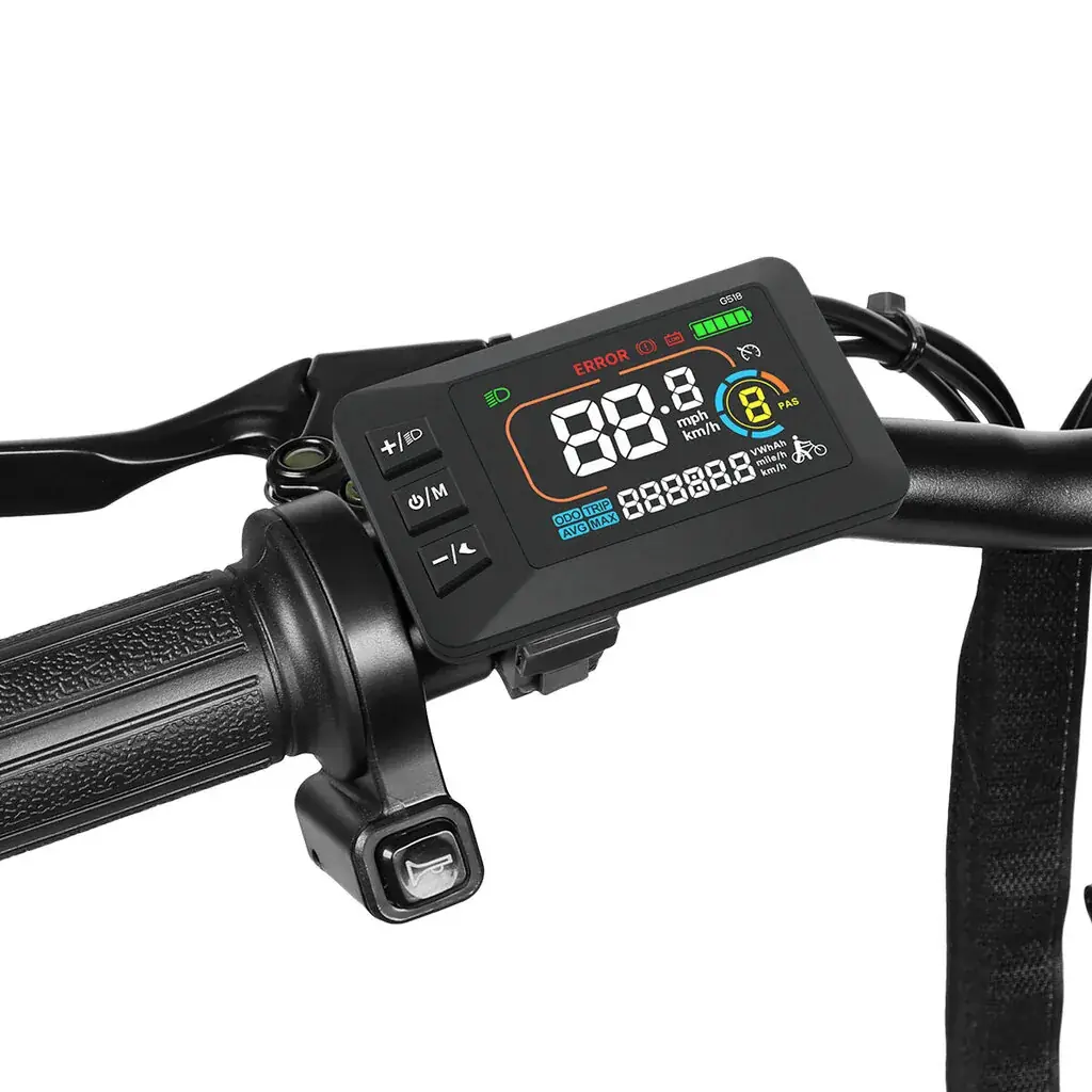 Samebike CY20 20" – kokkupandav elektrisõiduk, valge 3