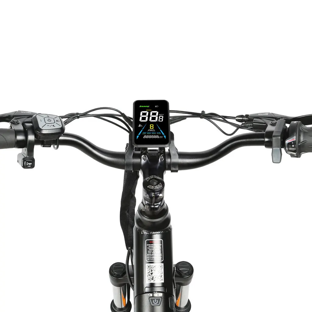 Samebike RS-A01 Pro-T 26" – elektrisõiduk linnaratta stiilis, roheline 5