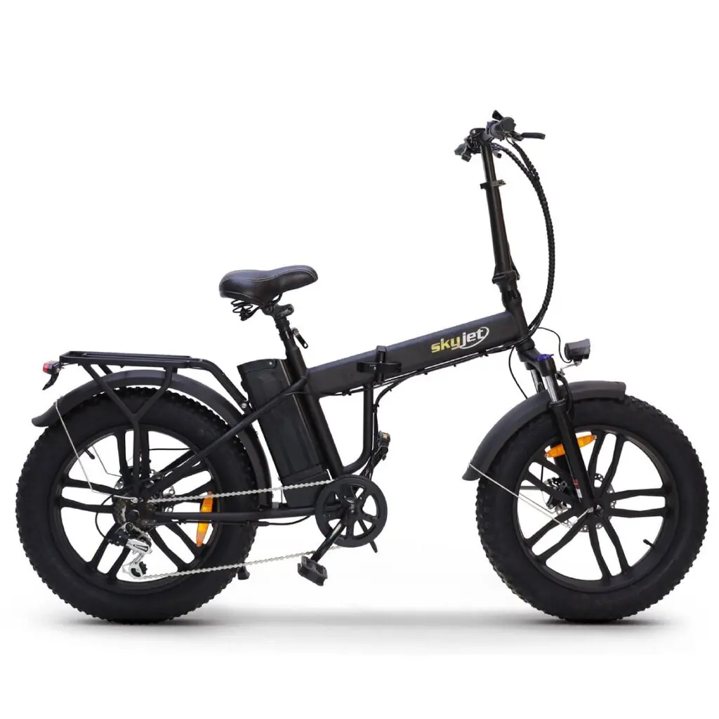 SkyJet Nitro Pro 20" – kokkupandav elektriline fatbike, must
