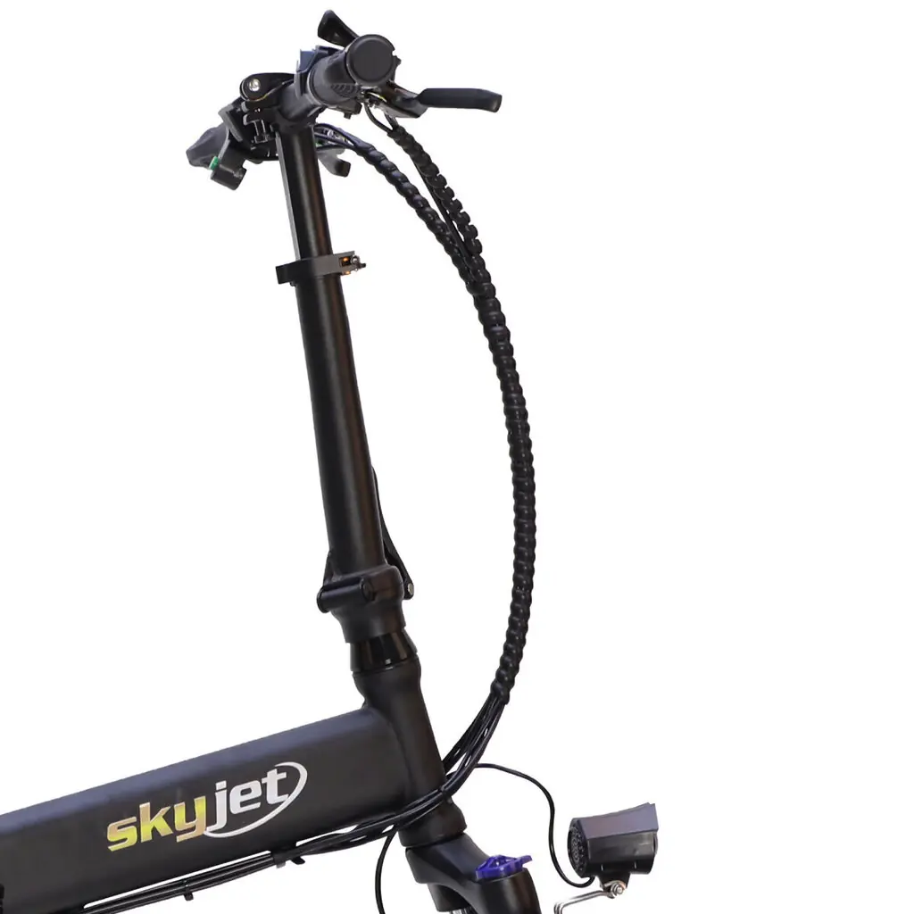 SkyJet Nitro Pro 20" – kokkupandav elektriline fatbike, must 3