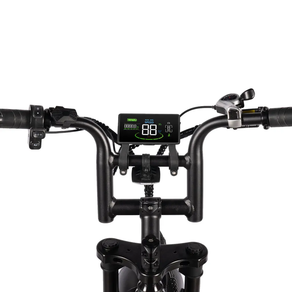Sponge Scrambler 20" – fat-tyre electric rideable, black 5