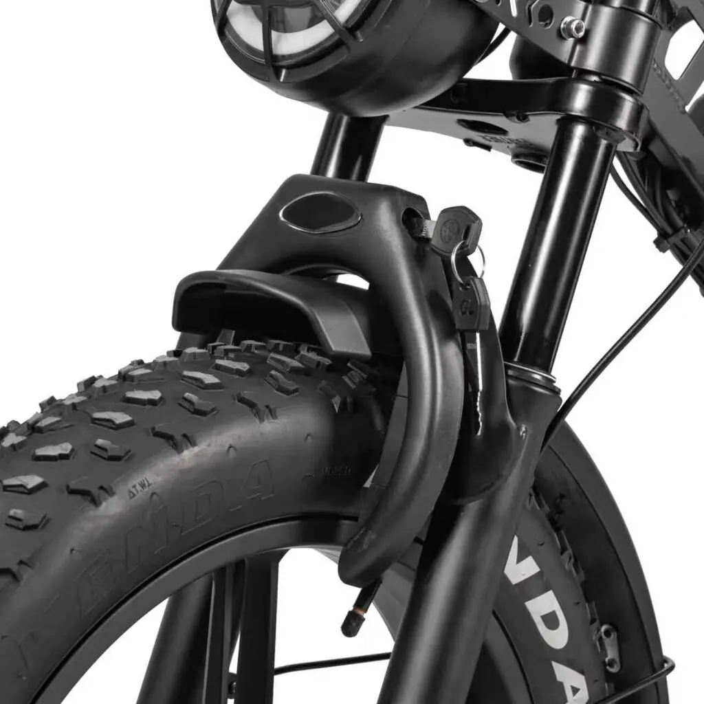 Sponge Scrambler 20" – fat-tyre electric rideable, black 10