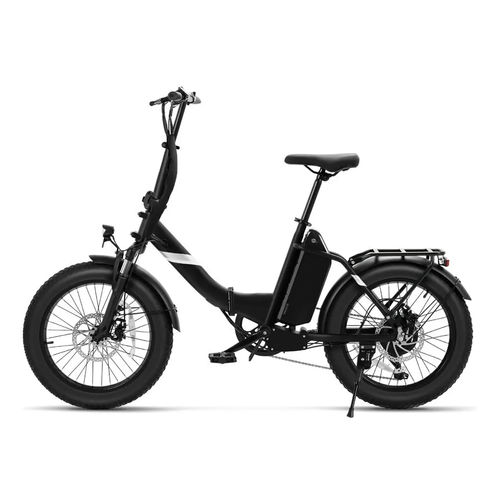 Touroll S3 20" – kokkupandav elektriratas, must