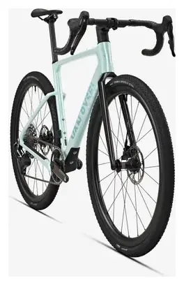 Gravel-ratas Van Rysel RCR-G SRAM Force AXS E1 XPLR võimsusanduriga, helesinine – L 2