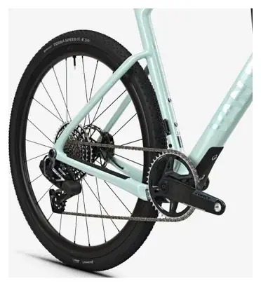 Gravel-ratas Van Rysel RCR-G SRAM Force AXS E1 XPLR võimsusanduriga, helesinine – L 4