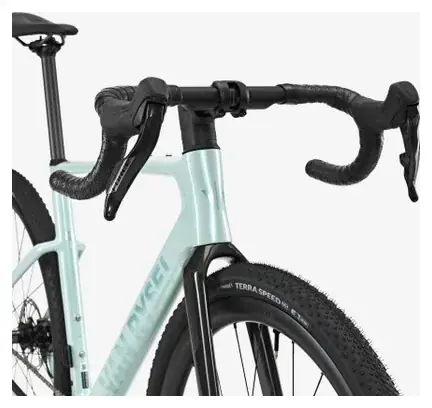 Gravel-ratas Van Rysel RCR-G SRAM Force AXS E1 XPLR võimsusanduriga, helesinine – L 7
