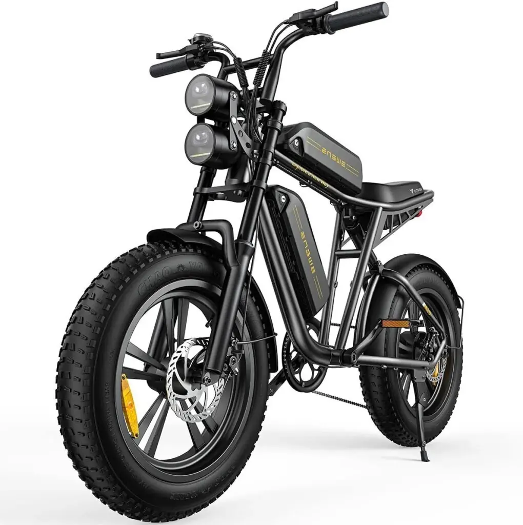 Engwe M20 20" – fatbike-elektrisõiduk, must