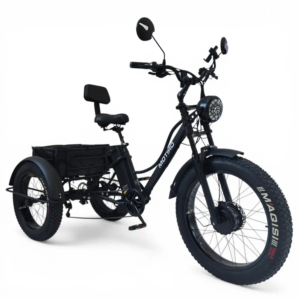 Motiro M36 24"/20" – kolmerattaline elektrisõiduk, must