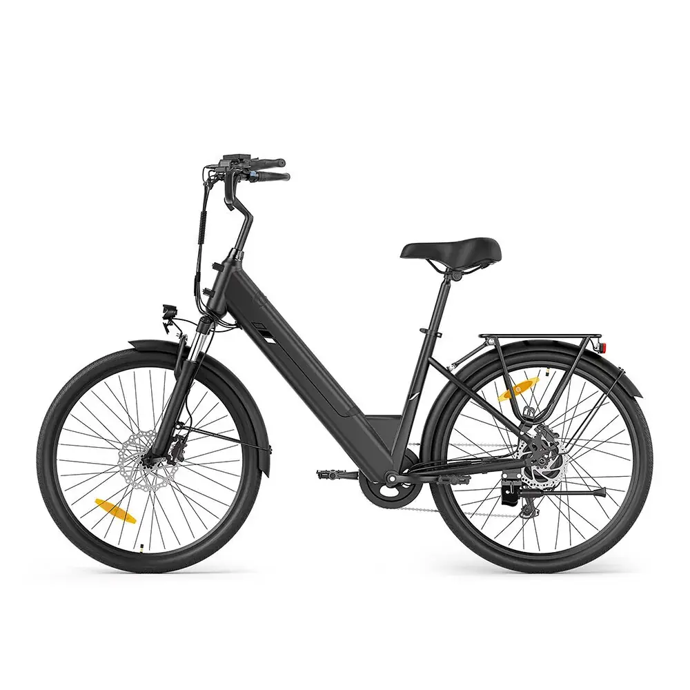 Elektriratas Touroll J2 ST Pro 26" – madal raam, must